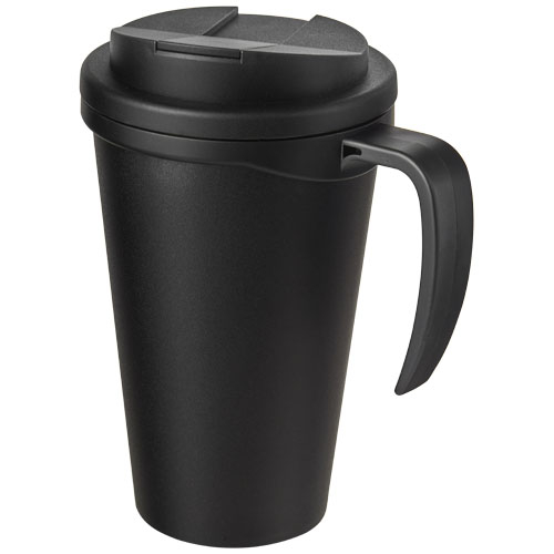 Mug isolant 350ml personnalisable Americano® Noir / Noir